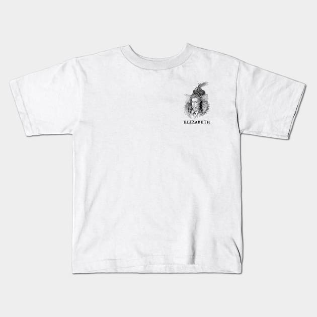 Queen Elizabeth I Kids T-Shirt by Half-Arsed History